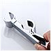 Supporto Universale Per Soffione Doccia In Lega Di Zinco Argentato, Ricambio Regolabile 18-25 Mm - Foto miniatura 5