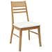 Sedie da pranzo 2 pcs Naturale 43 x 54 x 89 cm - Foto miniatura 4