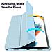 Cover per Galaxy Tab A9+ - Pelle /PU, Blu, Auto Wake /Sleep - Foto miniatura 3