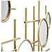 Specchio Con Cornice Cerchi 27-oro-metallo-117x4,5x61 Cm - Foto miniatura 4