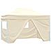 Tenda Party Crema 280 x 410 x 315 cm Tessuto Oxford - Foto miniatura 1