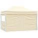 Tenda Party Crema 280 x 410 x 315 cm Tessuto Oxford - Foto miniatura 4