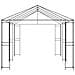 Struttura Gazebo 6 x 3 m Nero Acciaio - Foto miniatura 5