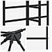 Struttura Gazebo 6 x 3 m Nero Acciaio - Foto miniatura 6