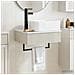 Lavabo da Parete Bianco Lucido 53 x 35 x 39 cm - Foto miniatura 6