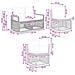Set Divano da Giardino 10 pcs Nero polyrattan - Foto miniatura 7