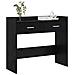 Tavolo consolle Rovere Nero 90 x 35 x 80 cm - Foto miniatura 2