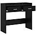 Tavolo consolle Rovere Nero 90 x 35 x 80 cm - Foto miniatura 3