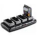 Quad Docking Charger per R200II per 4 batterie PBP-R200II - Foto miniatura 1