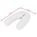 Cuscino per Gravidanza a Forma di J 54x (36-43) cm Bianco - Foto miniatura 3