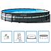 Ultra Xtr Frame Set Piscina Rotondo 732x132 Cm 26340gn - Foto miniatura 1
