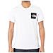 T-shirt The North Face Fine Tnf Bianco Tnf Nero (l, Bianco) - Foto miniatura 3
