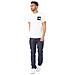 T-shirt The North Face Fine Tnf Bianco Tnf Nero (l, Bianco) - Foto miniatura 4