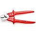 KNIPEX Cesoia per cavi Manici Rivesti in resina Termoplastica Isolamento 1000V (230 mm) 95 06 230 - Foto miniatura 3
