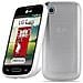 Custodia Compatibile Con Lg L40 In Argento - Coperchio Protettivo In Silicone Tpu Flessibile Con Design Spazzolato - Foto miniatura 1