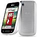Custodia Compatibile Con Lg L40 In Argento - Coperchio Protettivo In Silicone Tpu Flessibile Con Design Spazzolato - Foto miniatura 4