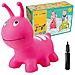 Gerardo`s Hopper Verme Rimbalzante Da Cavalcare. Space Hopper Per Bambini A Forma Di Verme Rosa Per Bambini A Partire Da 12 Mesi. - Foto miniatura 1