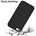 Custodia Compatibile Con Apple Iphone 5 In Liquid Nero - Coperchio Protettivo In Silicone Tpu Flessibile - Foto miniatura 2