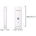 E3372 Sbloccato-lte 4g 150 Mbps Usb Dongle (genuine Uk Garanzia Magazzino) -bianco - Foto miniatura 4