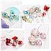 7 Coppie Orecchini A Clip No Trafitto Design Dress Up Princess Orecchini Gioielli E Accessori Per Ragazze Bambini Toddler - Foto miniatura 3