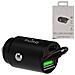Carica Batterie Da Auto 30w 1 Usb-c + 1 Usb-a Fast Charger Power Delivery | Nero - Foto miniatura 1