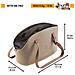 Borsa Per Animali Di Piccola Taglia With Me Pro Max 8 Kg, Rete Protettiva E Manici Regolabili - Foto miniatura 2