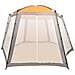 Tenda per Piscina in Tessuto 500x433x250 cm Grigio - Foto miniatura 3