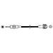 Antenna Adapter Plug DIN - Socket Hirschmann Type Nero cavo di interfaccia e adattatore - Foto miniatura 1