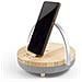 Lampada da Tavolo Led con Speaker da 10 Watt e Caricatore Wireless Touch Control 3 Livelli di Illuminazione Regolabili Colore Legno - Foto miniatura 4