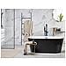 Vasca Da Bagno Freestanding Havana 170 X 73 Cm Nero /bianco - Foto miniatura 1