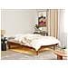 Letto Con Led Toucy 140 X 200 Cm Frassino Marrone - Foto miniatura 1
