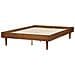 Letto Con Led Toucy 140 X 200 Cm Frassino Marrone - Foto miniatura 4