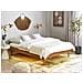 Letto Con Led Toucy 140 X 200 Cm Frassino Marrone - Foto miniatura 9