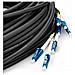 Cavo Breakout Universale In Fibra Ottica Dotato Di Terminali, Multimode Os2, 8 Fibre, Lc /upc - Lc /upc - Foto miniatura 2