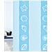 Tende Per Doccia A Fantasia In Varie Misure - 180xh200 - Foto miniatura 1