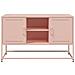 Credenza Rosa 36x39x123 Cm In Acciaio - Foto miniatura 4