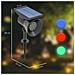 Set 2 Luci Da Giardino Solari Rgb Con 2 Modalità Di Illuminazione, In Pp E Pc, 10.6x15x38 Cm, Nero - Foto miniatura 2