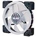 Vegas TLX Case per computer Ventilatore 12 cm Nero, Bianco - Foto miniatura 1