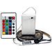 Striscia Luminosa Con Telecomando Led Rgb 2 M Ip65 Resistente All'acqua - Foto miniatura 5