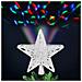 Puntale Proiettore LED Albero di Natale Forma Stella Silver Effetti di Luce RGB - Foto miniatura 3
