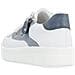 Leisure Trainers White Sneakers Sintetico E Tessile Scarpe Donna Bianco Eu 36, D0j03-80 - Foto miniatura 3