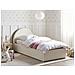 Letto Contenitore Per Bambini Bouclé Anet 90 X 200 Cm Bianco Sporco - Foto miniatura 1