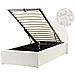 Letto Contenitore Per Bambini Bouclé Anet 90 X 200 Cm Bianco Sporco - Foto miniatura 2