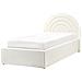 Letto Contenitore Per Bambini Bouclé Anet 90 X 200 Cm Bianco Sporco - Foto miniatura 3