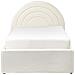 Letto Contenitore Per Bambini Bouclé Anet 90 X 200 Cm Bianco Sporco - Foto miniatura 4