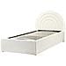 Letto Contenitore Per Bambini Bouclé Anet 90 X 200 Cm Bianco Sporco - Foto miniatura 5