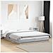 Giroletto Luci Led Grigio Sonoma 150x200 Cm Legno Multistrato - Foto miniatura 1