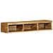 Mobile Tv A Parete 100x30x19 Cm Legno Grezzo Massello Di Mango - Foto miniatura 1