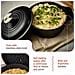 Victoria 34894 Forno Olandese Induzione Ghisa Smaltata 20cm, Pentola 1,9l Senza Ptfe E Pfoa  Nero - Foto miniatura 3