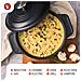 Victoria 34894 Forno Olandese Induzione Ghisa Smaltata 20cm, Pentola 1,9l Senza Ptfe E Pfoa  Nero - Foto miniatura 6